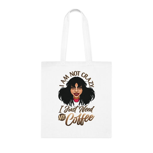 Coffee Lovers Tote Bag — Cute Coffee Lover Cotton Tote