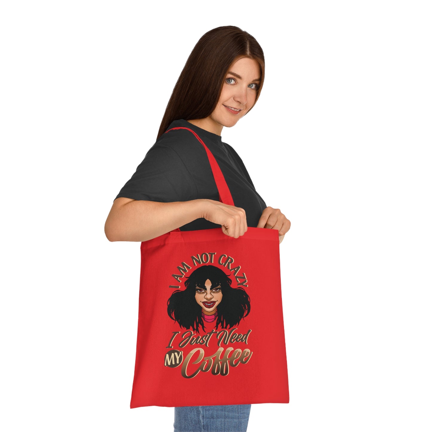 Coffee Lovers Tote Bag — Cute Coffee Lover Cotton Tote