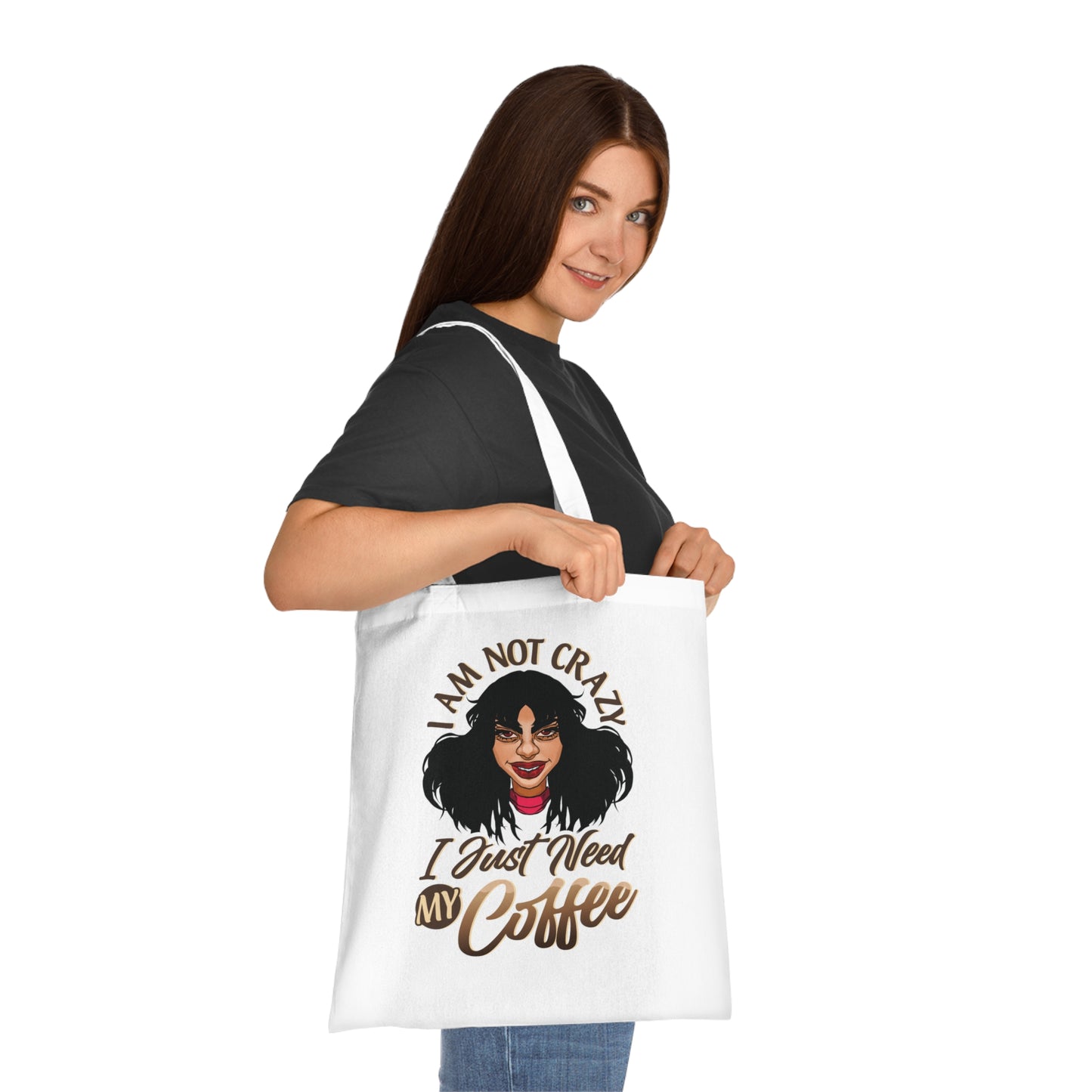 Coffee Lovers Tote Bag — Cute Coffee Lover Cotton Tote