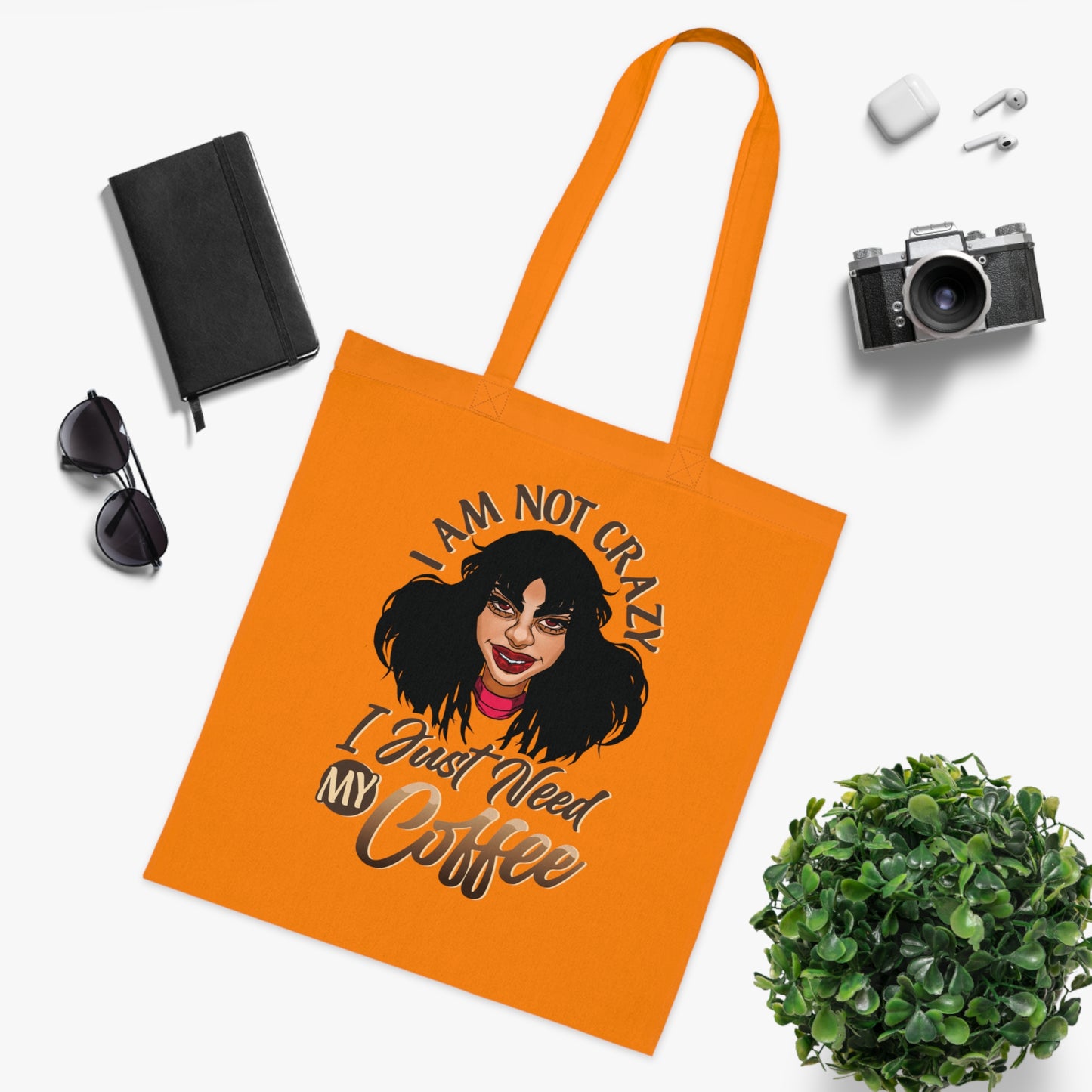 Coffee Lovers Tote Bag — Cute Coffee Lover Cotton Tote